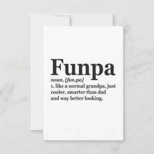 Carte De Remerciements Funpa Funny Définition Uniquement Glacière Grand-p