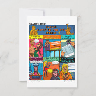 Carte De Remerciements Future Planète des films Apes