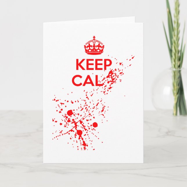 Carte De Remerciements Garde Cal... (Devant)