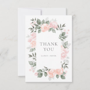 Carte de remerciements Garden Blooms