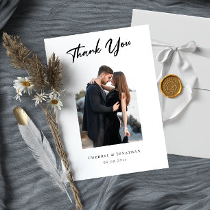 Carte De Remerciements Gardez vos souvenirs en vie avec une photo personn