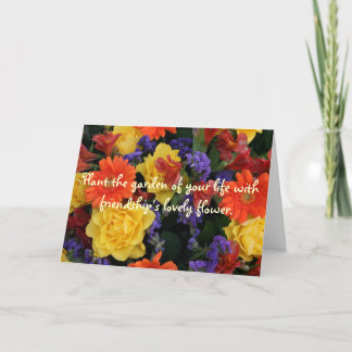 Carte De Remerciements Gerbera Rose Bouquet, Plante jardin