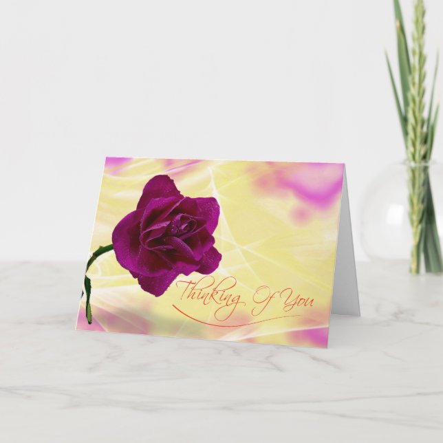 Carte De Remerciements Get Well Card (Devant)