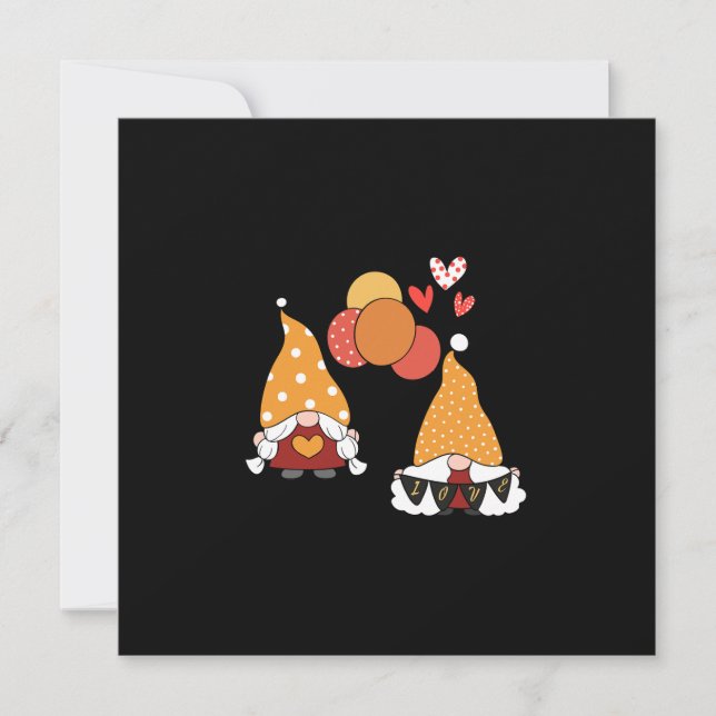 Carte De Remerciements GNOME Love Valentine (Devant)