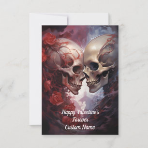 Carte De Remerciements Gothique Valentine amour pour toujours