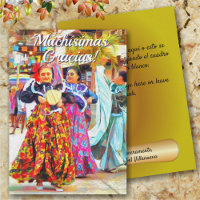 Gracias Mexican Festival Dancers 2549 Card