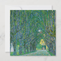 Gustav Klimt - Avenue dans le parc Schloss Kammer