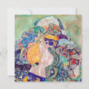 Carte De Remerciements Gustav Klimt - Bébé / Berceau