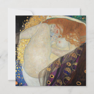 Carte De Remerciements Gustav Klimt - Danae