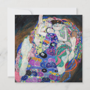 Carte De Remerciements Gustav Klimt - La Vierge