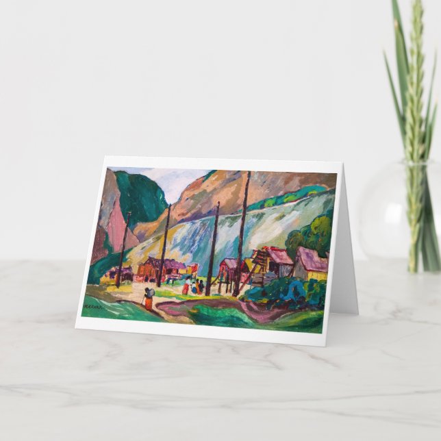 Carte De Remerciements Hagwilget | Emily Carr | (Devant)