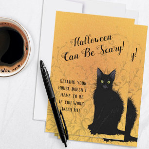 Carte De Remerciements Halloween peut être un véritable cauchemar immobil