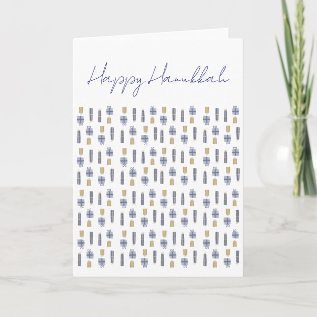 Carte De Remerciements Hanukkah Greeting Card (Devant)
