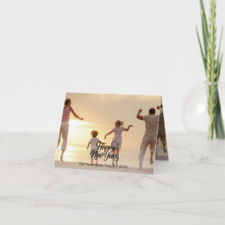 Carte De Remerciements Happy New Year Card – Best Wishes for the Year Ahe