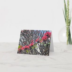 Carte De Remerciements Hawaii Plumeria