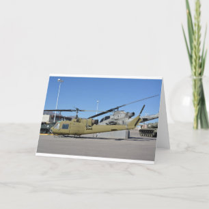 Carte De Remerciements Hélicoptères Huey & Cobra Aéronef Destiny