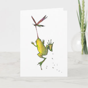 Carte De Remerciements Hitchin' a Ride