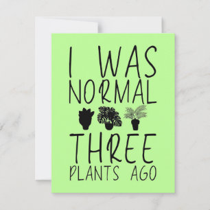 Carte De Remerciements Hobby Gardener Plantes