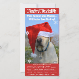 Carte De Remerciements Holiday Movie Parodie Ajouter Photo Animal