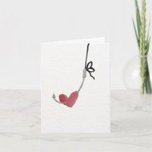 Hooked on You Valentine's Day Card