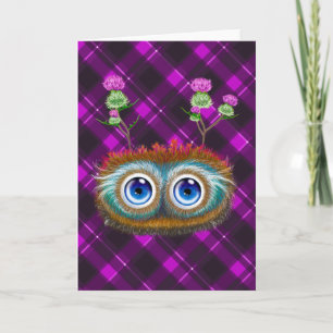 Carte De Remerciements Hoots Toots Haggis!