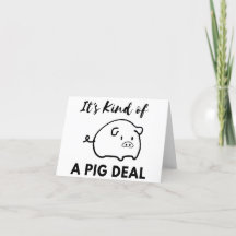 Humour de porc : C'est un gros contrat (porc)