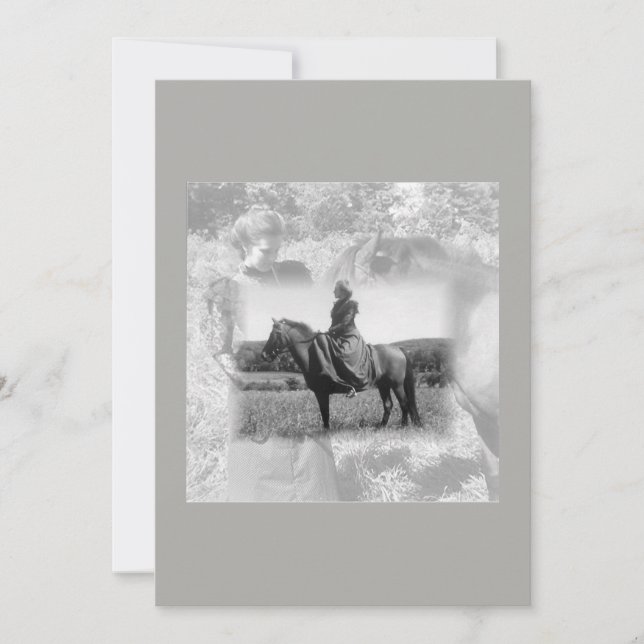 Carte De Remerciements Il Y A Longtemps (Devant)