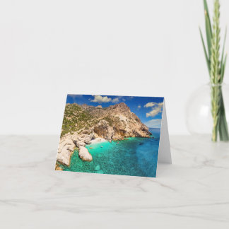 Carte De Remerciements Île d'Ikaria, Grèce