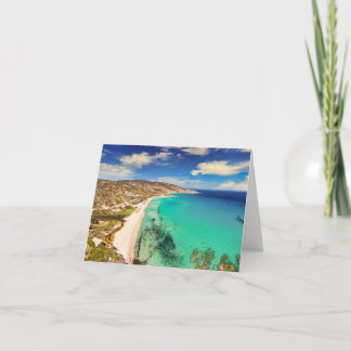 Carte De Remerciements Île d'Ikaria, Grèce
