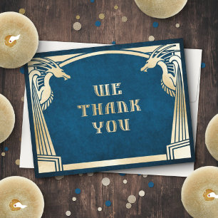 Carte De Remerciements Imaginaire Dragon Mariage Déco moderne