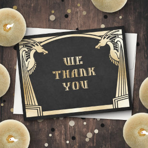 Carte De Remerciements Imaginaire Dragon Mariage Déco moderne