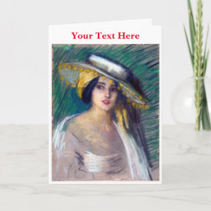 Carte De Remerciements Imaginaire III espagnol par Alice Pike Barney