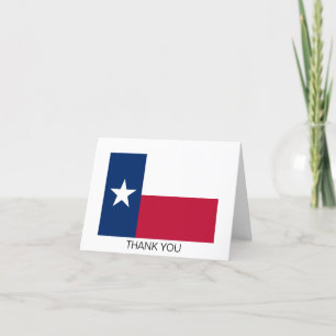 Carte De Remerciements Indicateur d'état du Texas