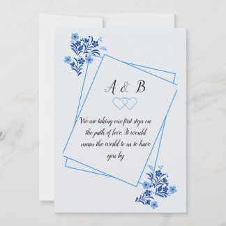 Carte De Remerciements Invité de mariage