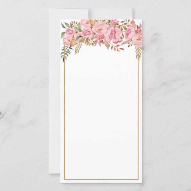 Carte De Remerciements J&P Wedding Invite - version 2 (Devant)