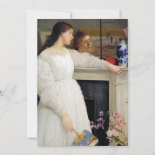 Carte De Remerciements James Whistler - Symphonie en blanc no 2