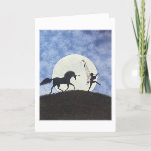 Carte De Remerciements "Je Les Ai Vu Une Nuit"