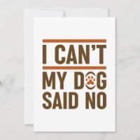 Je ne peux pas dire non à mon chien