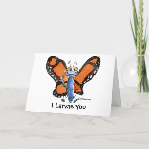 Carte De Remerciements Je T'Apprends À Tellement MUSH Monarch Butterfly V