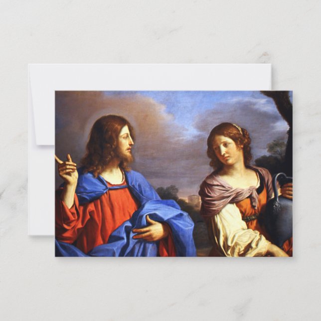 Carte De Remerciements Jésus et Marie Magdalene (Devant)