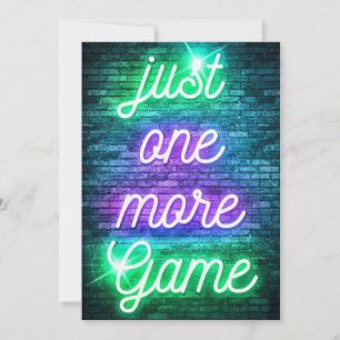 Carte De Remerciements Jeu de jeu juste un de plus