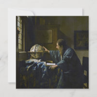 Johannes Vermeer - L'astronome