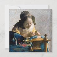 Johannes Vermeer - Le Lacemaker