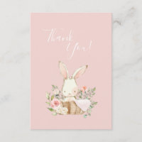 Jote Baby shower Bunny rose