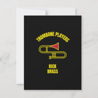 Joueurs de Trombone en laiton