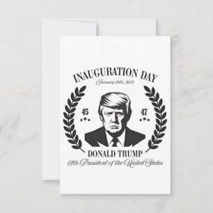 Carte De Remerciements Jour de l'investiture de Trump 2025 Fier Maga
