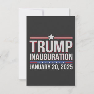 Carte De Remerciements Journée de l'insolvabilité de Trump 20 janvier 202