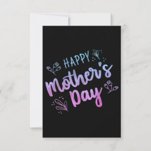 Carte De Remerciements Joyeux cadeau de la fête des mères Joyeux cadeaux