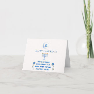 Carte De Remerciements Joyeux Hanouka !