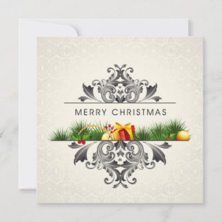 Carte De Remerciements Joyeux Noël